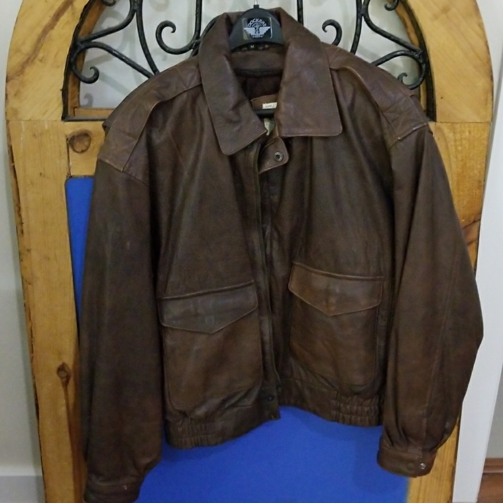 Leather jacket